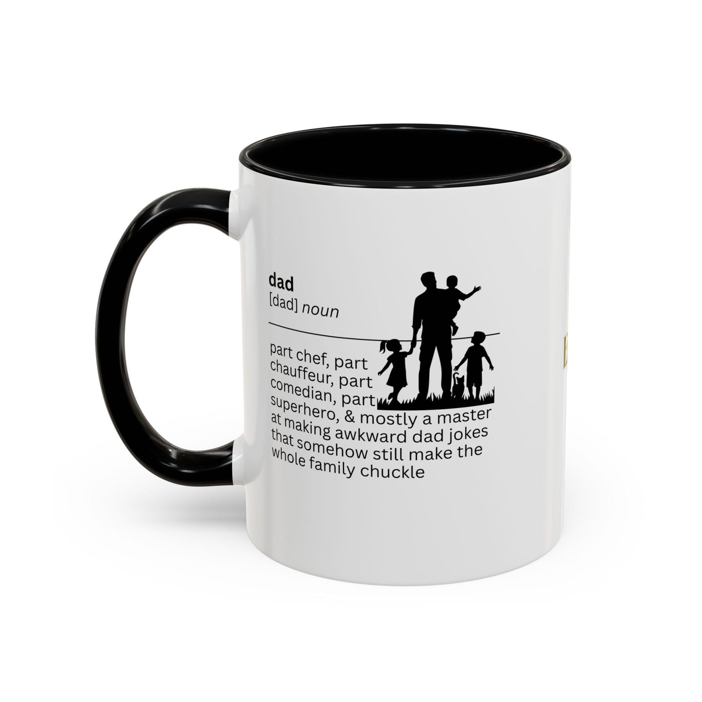 Dad Jokes Accent Coffee Mug - Ideal Gift for Dads