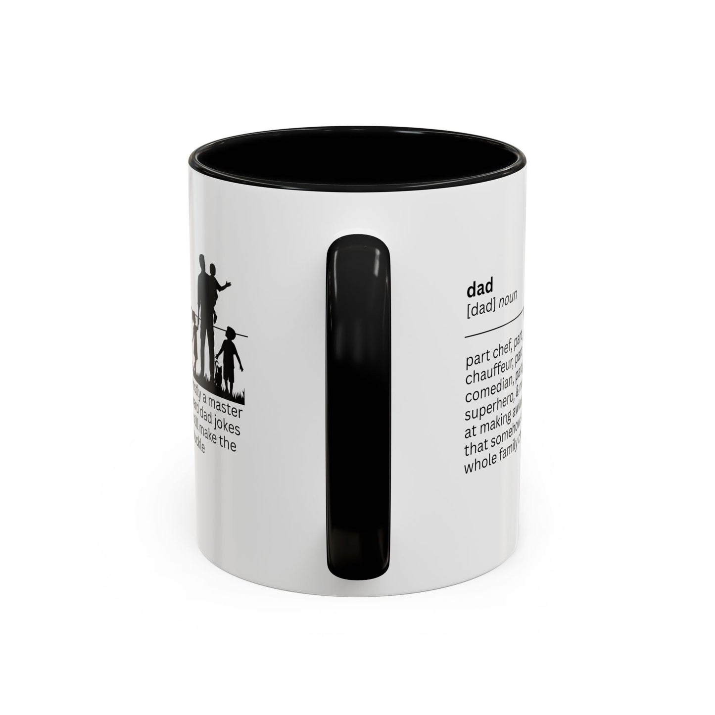 Dad Jokes Accent Coffee Mug - Ideal Gift for Dads