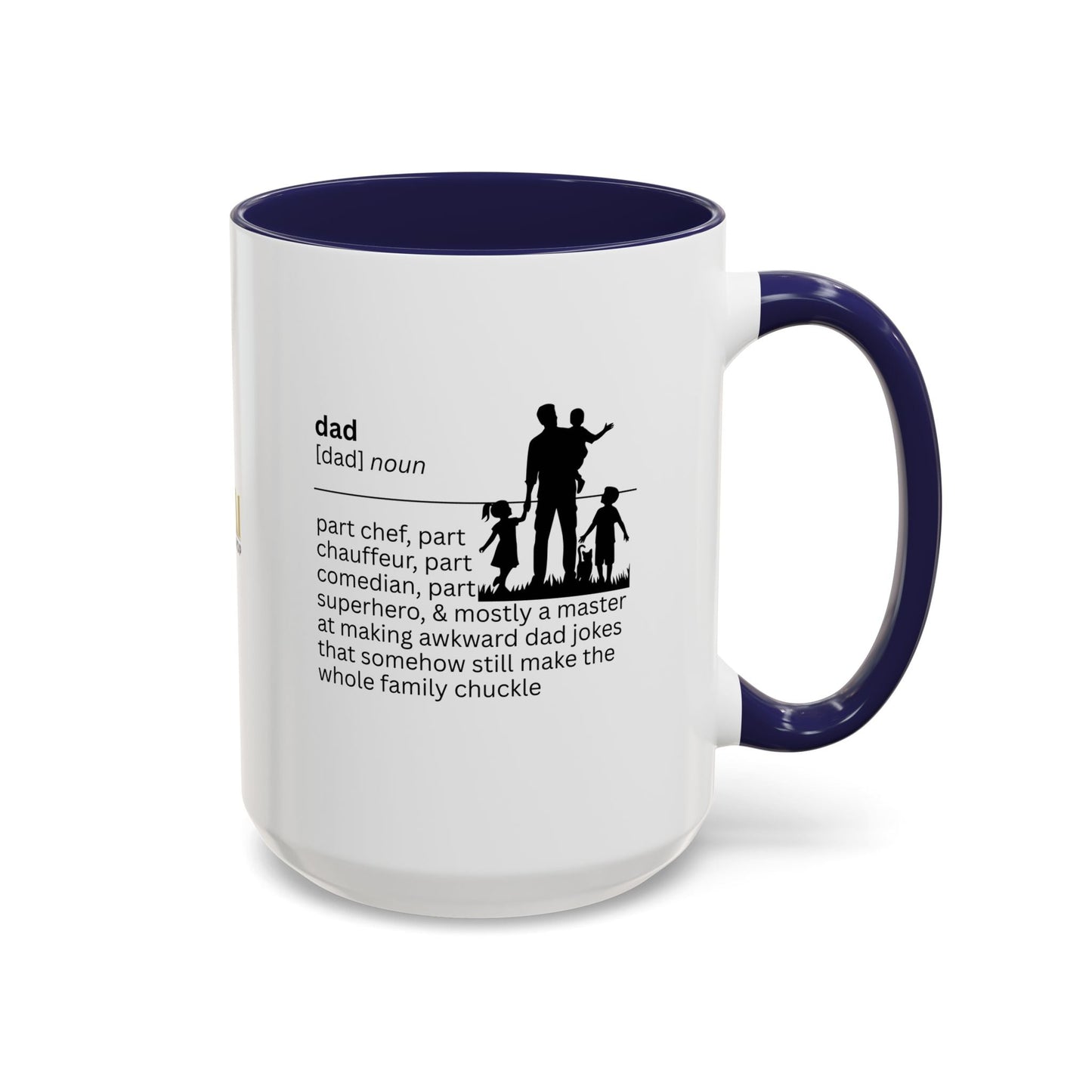 Dad Jokes Accent Coffee Mug - Ideal Gift for Dads