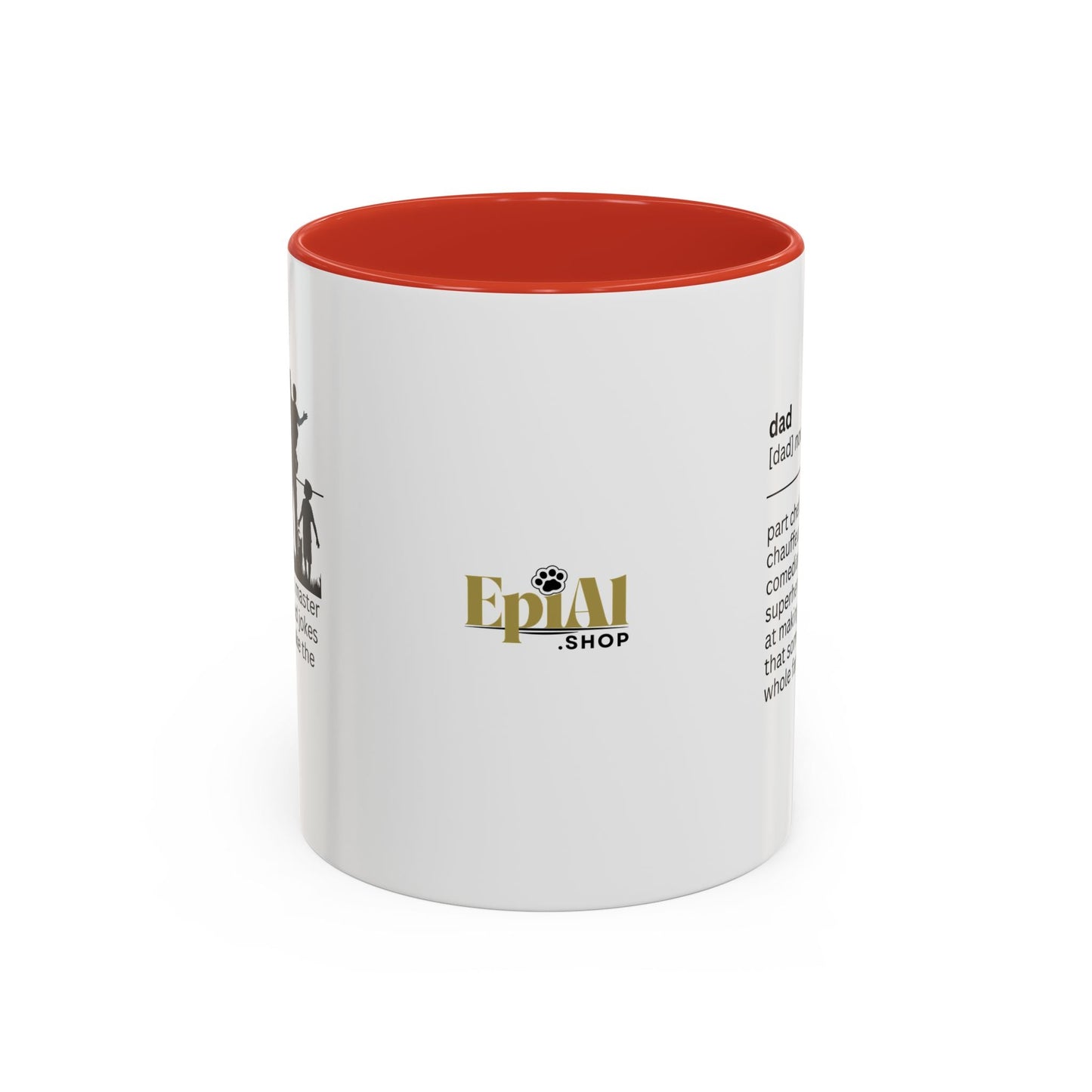 Dad Jokes Accent Coffee Mug - Ideal Gift for Dads