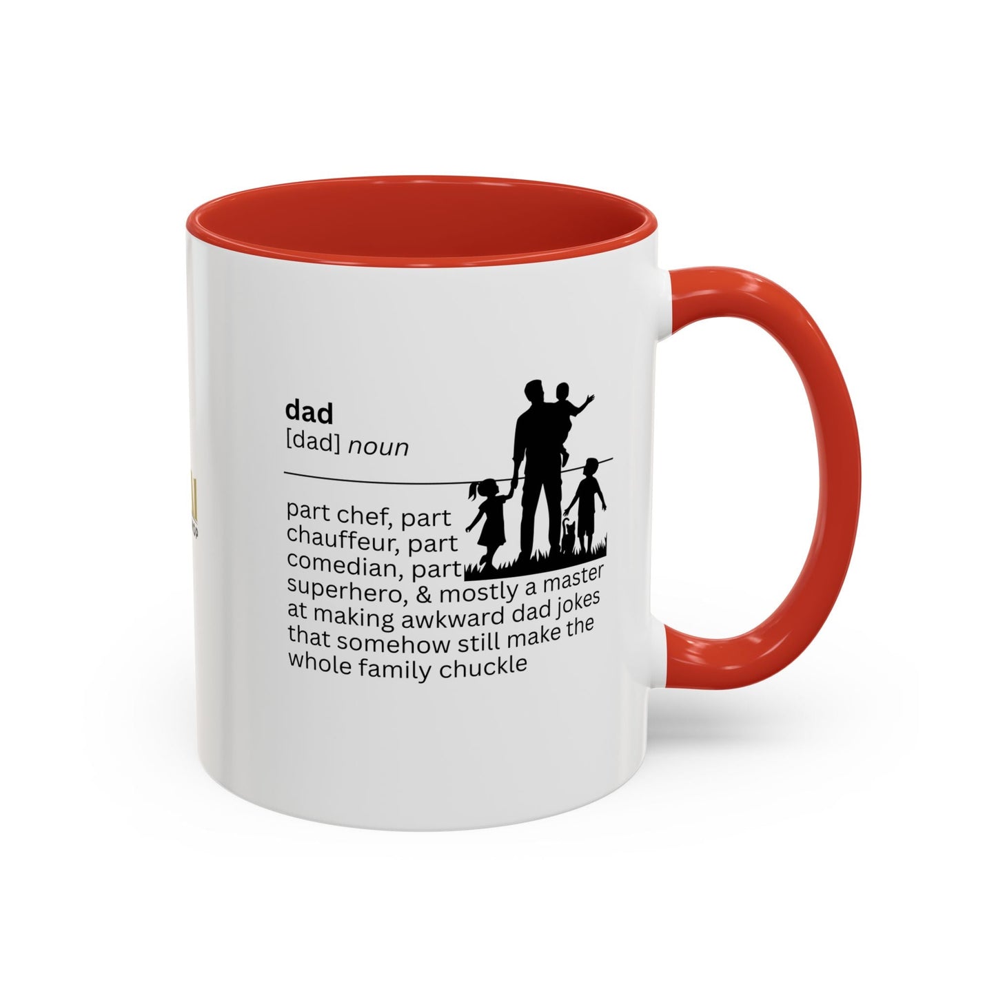 Dad Jokes Accent Coffee Mug - Ideal Gift for Dads
