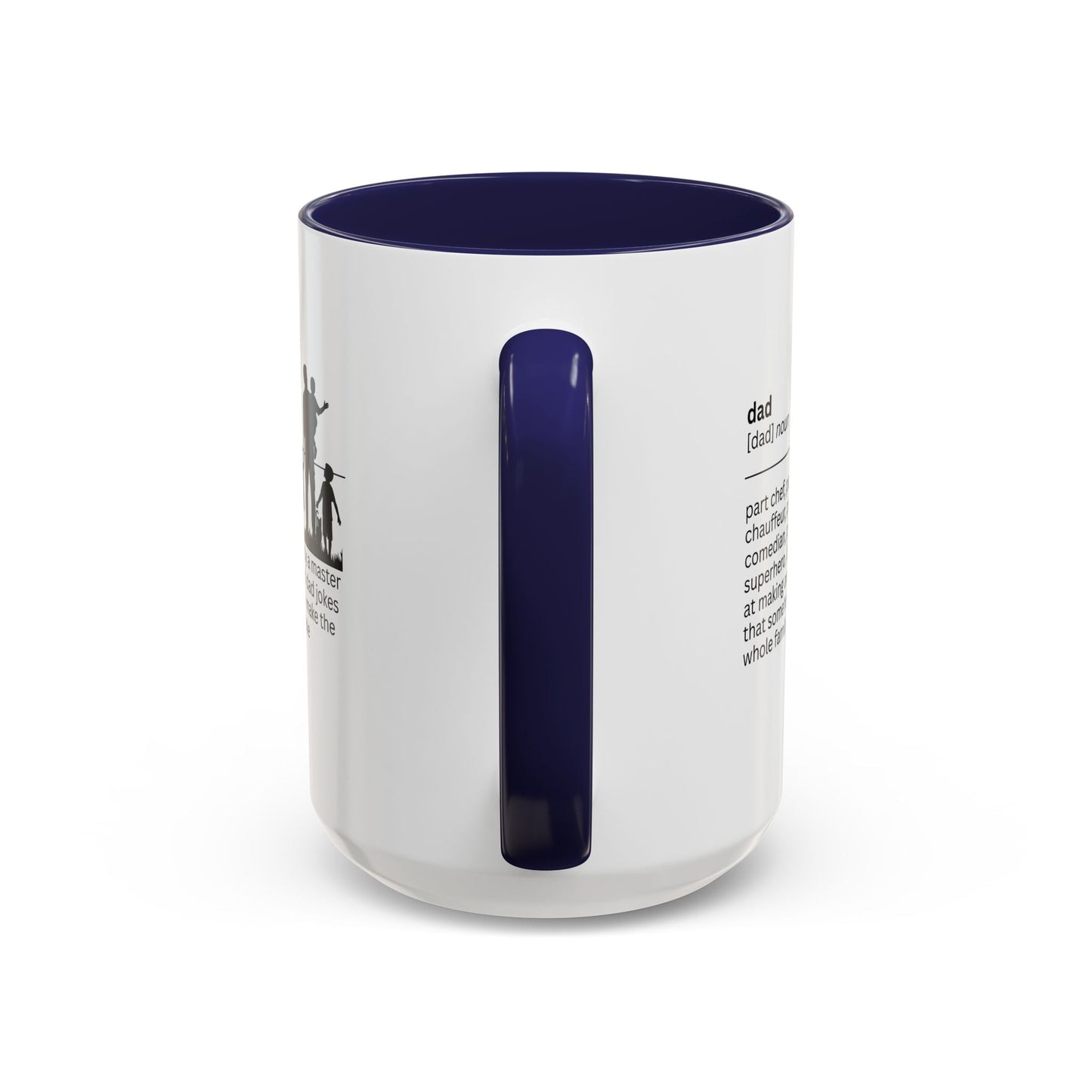 Dad Jokes Accent Coffee Mug - Ideal Gift for Dads