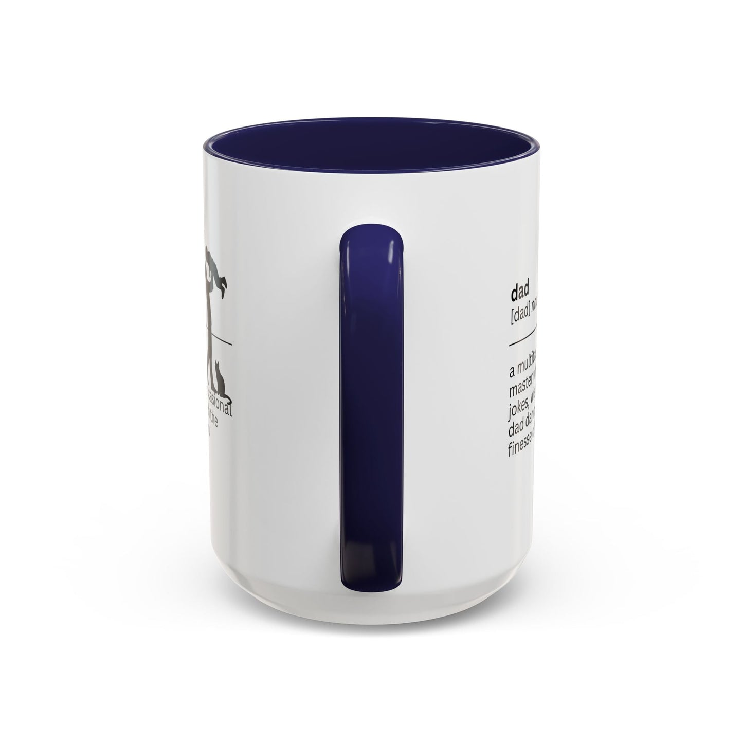 Taza de café con acento multitarea para papás - Regalo reflexivo para papás