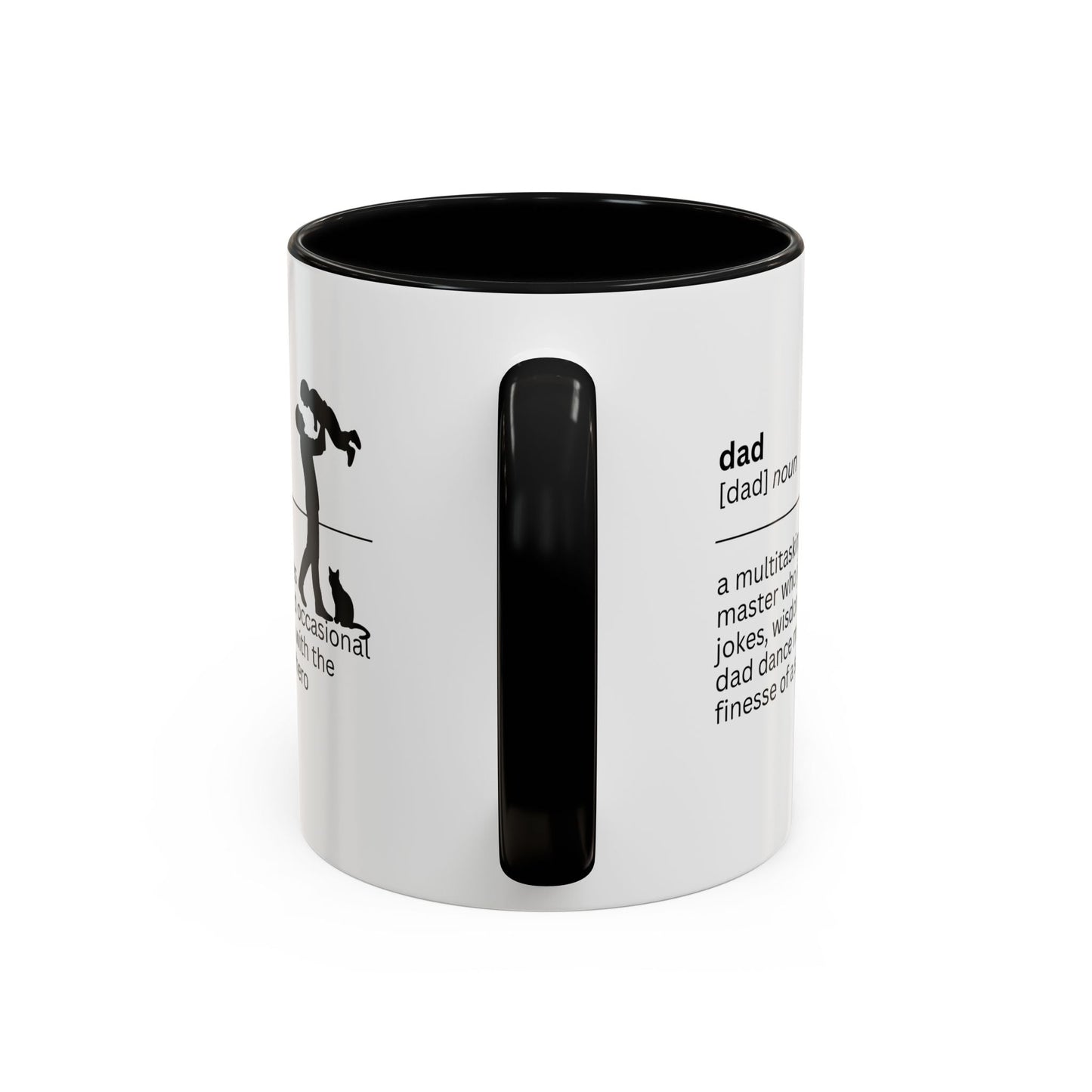 Taza de café con acento multitarea para papás - Regalo reflexivo para papás