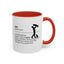 Taza de café con acento multitarea para papás - Regalo reflexivo para papás