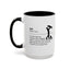 Taza de café con acento multitarea para papás - Regalo reflexivo para papás