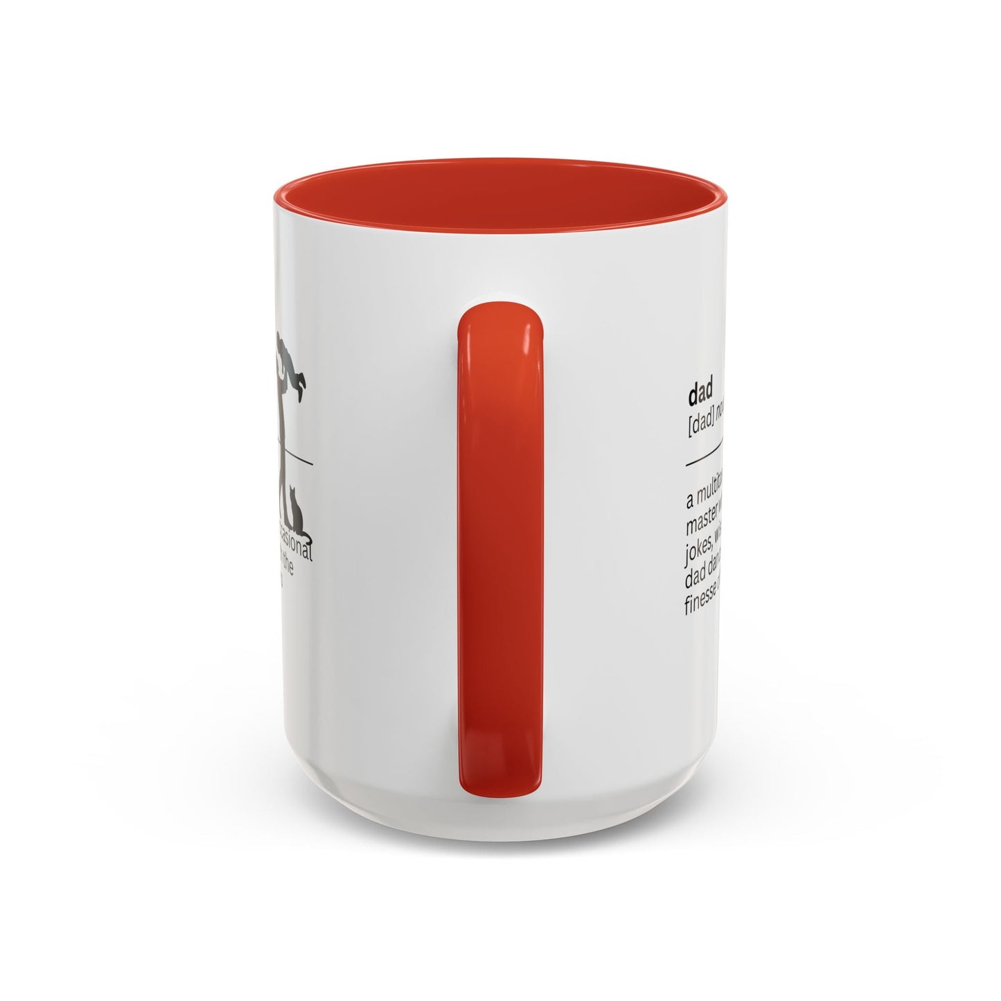 Taza de café con acento multitarea para papás - Regalo reflexivo para papás