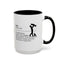 Taza de café con acento multitarea para papás - Regalo reflexivo para papás