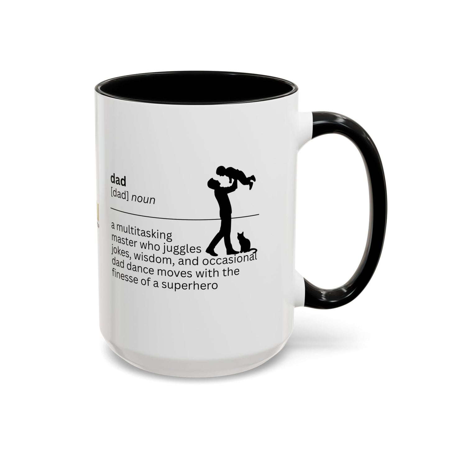 Taza de café con acento multitarea para papás - Regalo reflexivo para papás