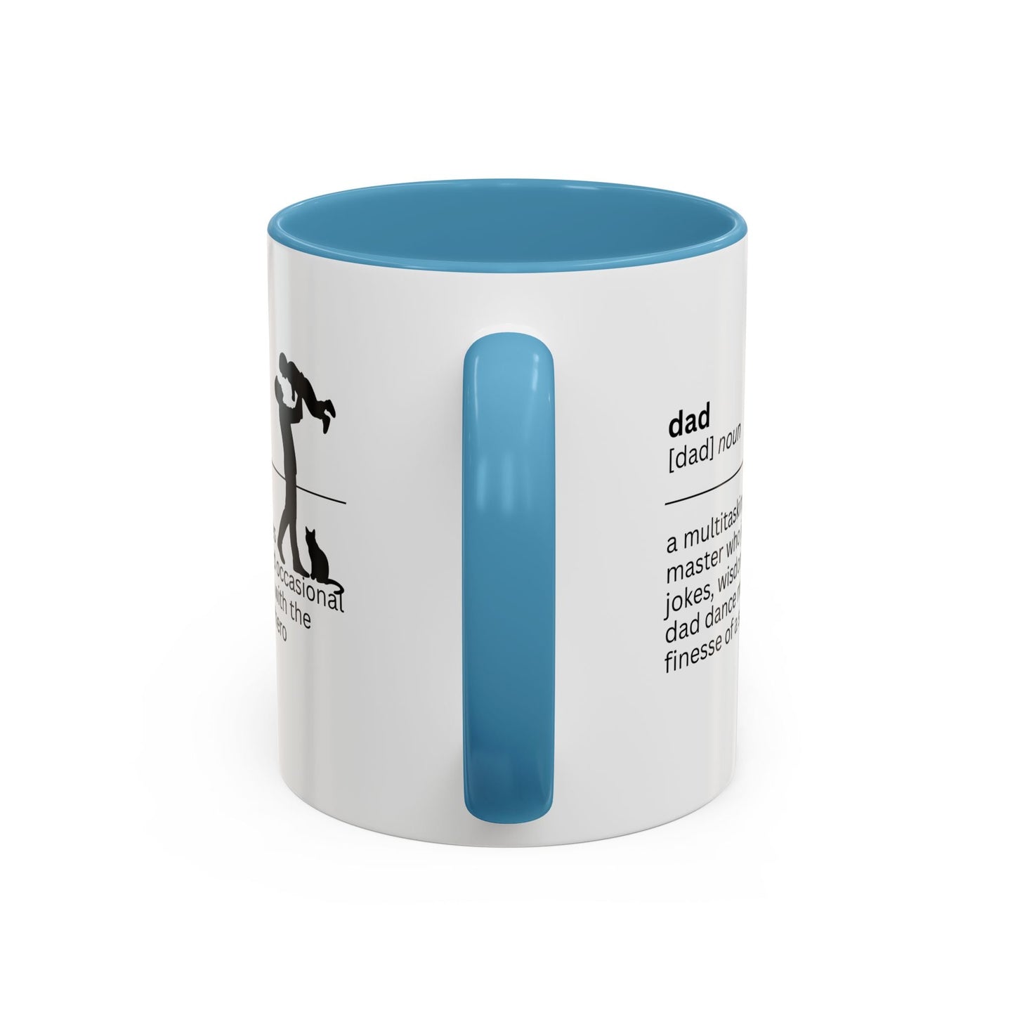 Taza de café con acento multitarea para papás - Regalo reflexivo para papás