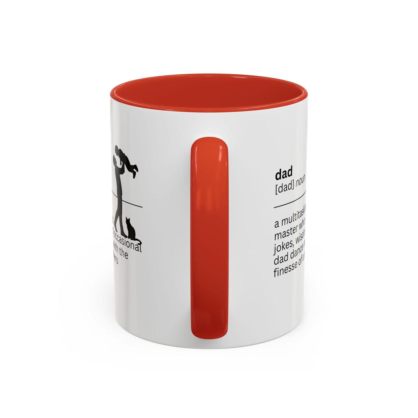 Taza de café con acento multitarea para papás - Regalo reflexivo para papás