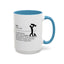 Taza de café con acento multitarea para papás - Regalo reflexivo para papás