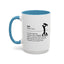 Taza de café con acento multitarea para papás - Regalo reflexivo para papás