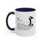 Taza de café con acento multitarea para papás - Regalo reflexivo para papás