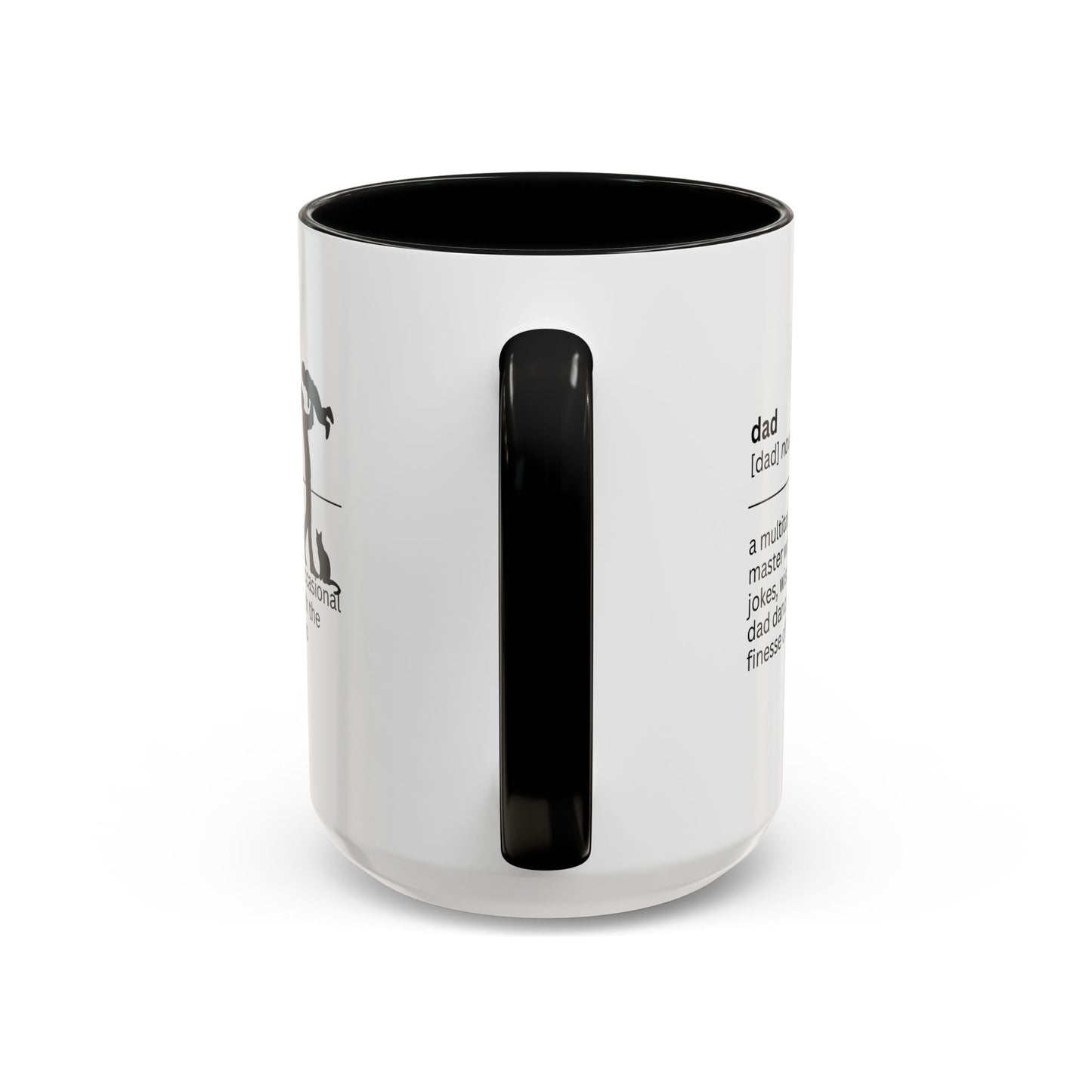 Taza de café con acento multitarea para papás - Regalo reflexivo para papás