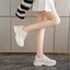 Dad's shoes, women's casual sports shoes, comfortable running, easy to wear white shoes - Korvel