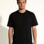 Camiseta de algodón sólida de color premium unisex