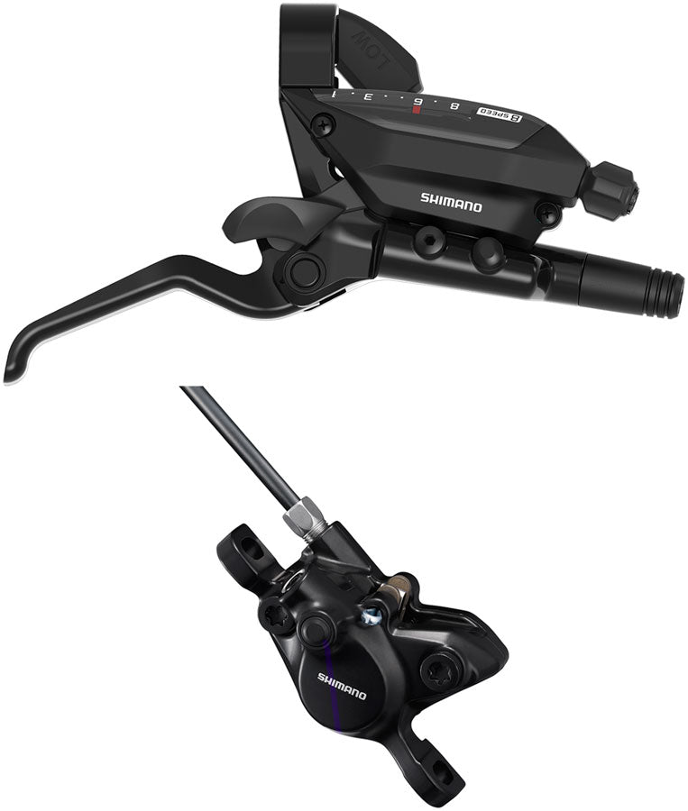 Palanca de Cambio/Freno Shimano ST-EF515-8R EZ Fire Plus con Caliper BR-MT200