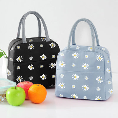 Daisy Office Workers Portable Bag, Student Lunch Box Bag, Lunch Bag, Thermal Insulation Bag, Cold Insulation Bag - Korvel