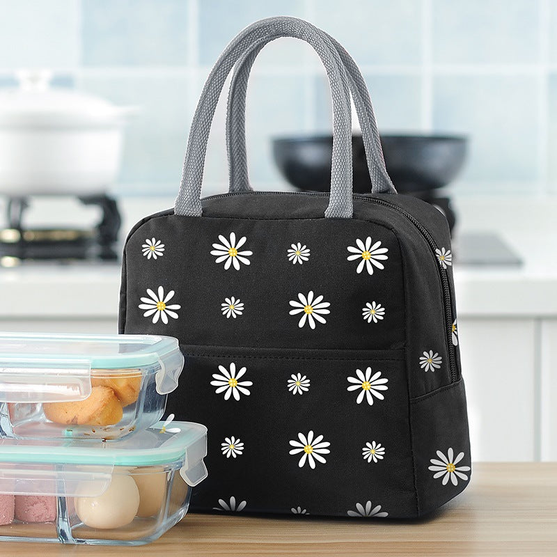Daisy Office Workers Portable Bag, Student Lunch Box Bag, Lunch Bag, Thermal Insulation Bag, Cold Insulation Bag - Korvel
