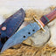 Artisan Crafted Hunting Knife with Elegant Walnut Handle - Korvel