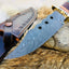 Artisan Crafted Hunting Knife with Elegant Walnut Handle - Korvel