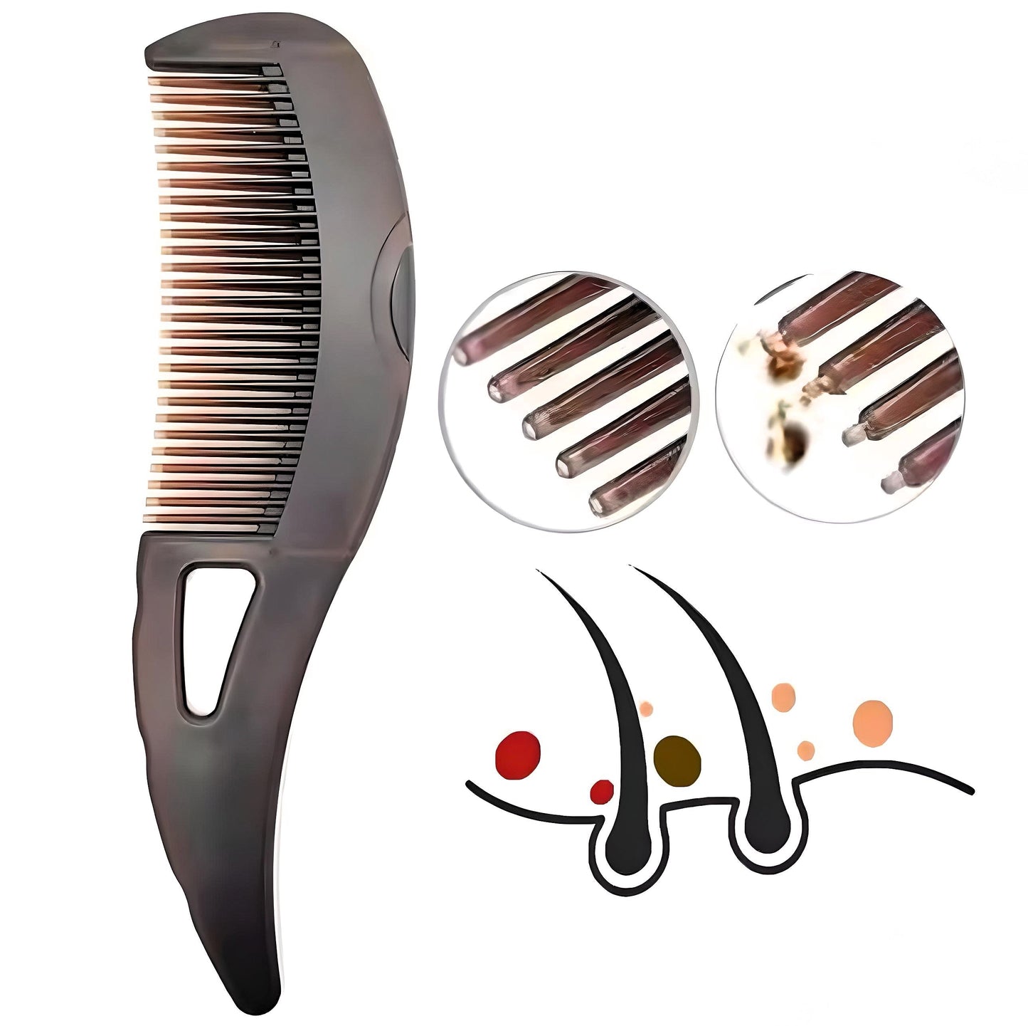 Dandruff Scalp Hollow Brush - Korvel