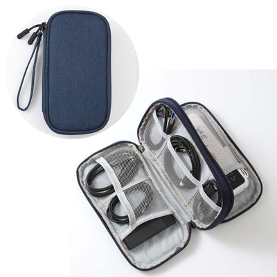 Data cable storage bag charger mobile power charging cable bag box digital storage bag USB headphone hard drive - Korvel