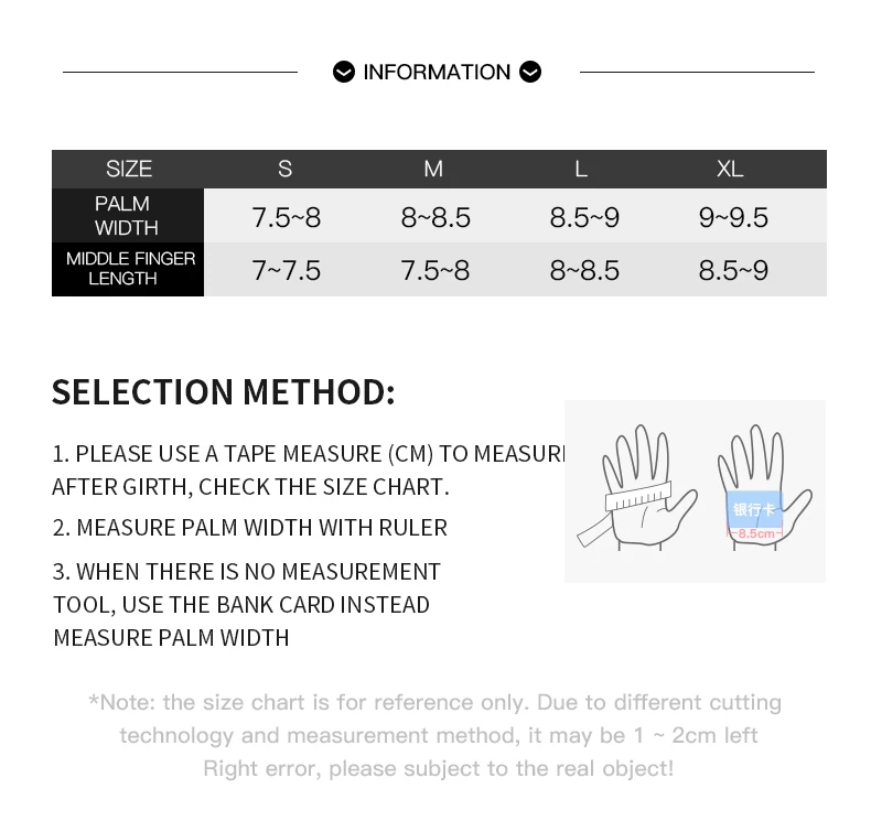 Thermal Touch Screen Gloves with Wrist Support