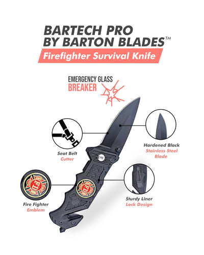Premium Firefighter Survival Knife