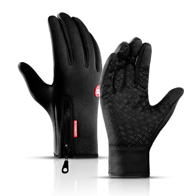Thermal Touch Screen Gloves with Wrist Support