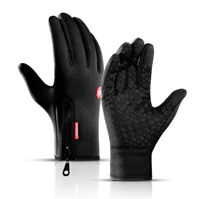 Thermal Touch Screen Gloves with Wrist Support