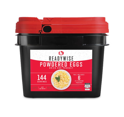 Seau d'œufs de 144 portions - Pratique et durable