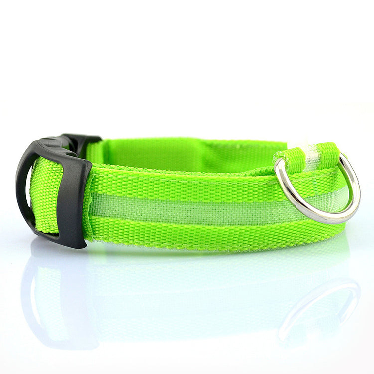 USB Rechargeable LED Dog Collar for Enhanced Visibility