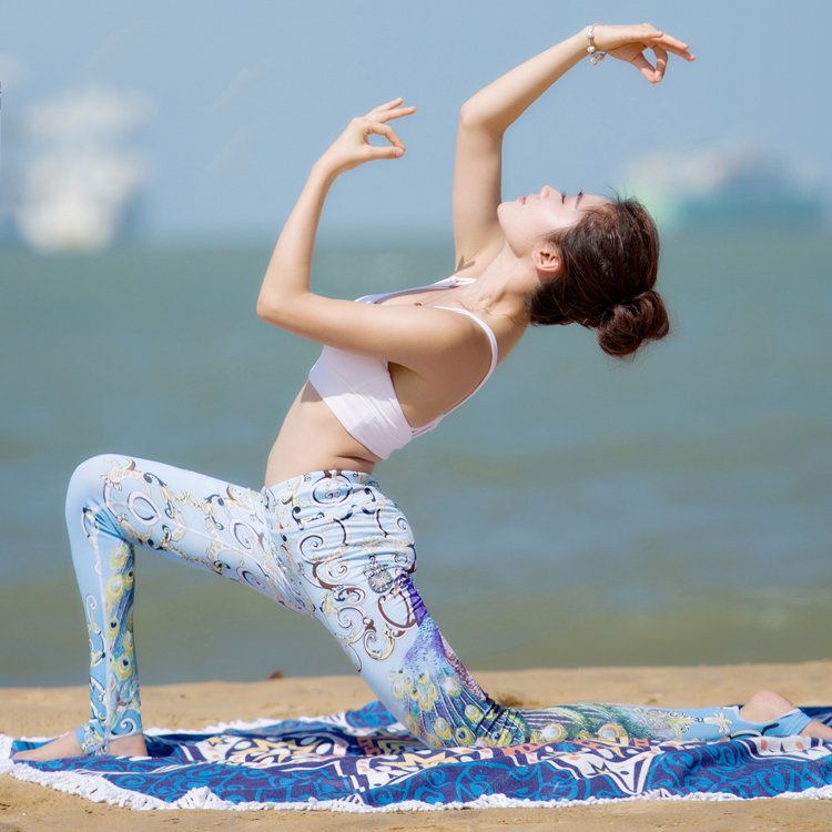 Pantalons de yoga Paon