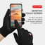 Thermal Touch Screen Gloves with Wrist Support