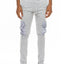 Joggers de Mezcla de Algodón Jaspeado J114