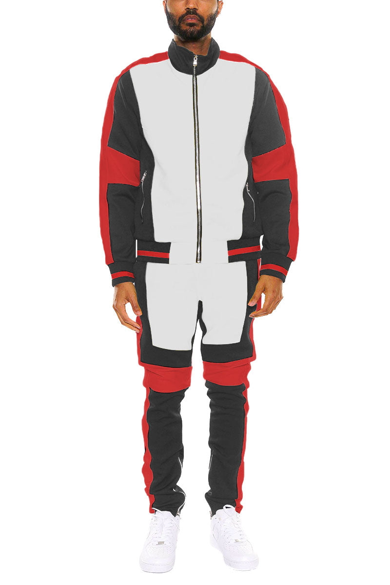 Ensemble de Piste Moto Color Block