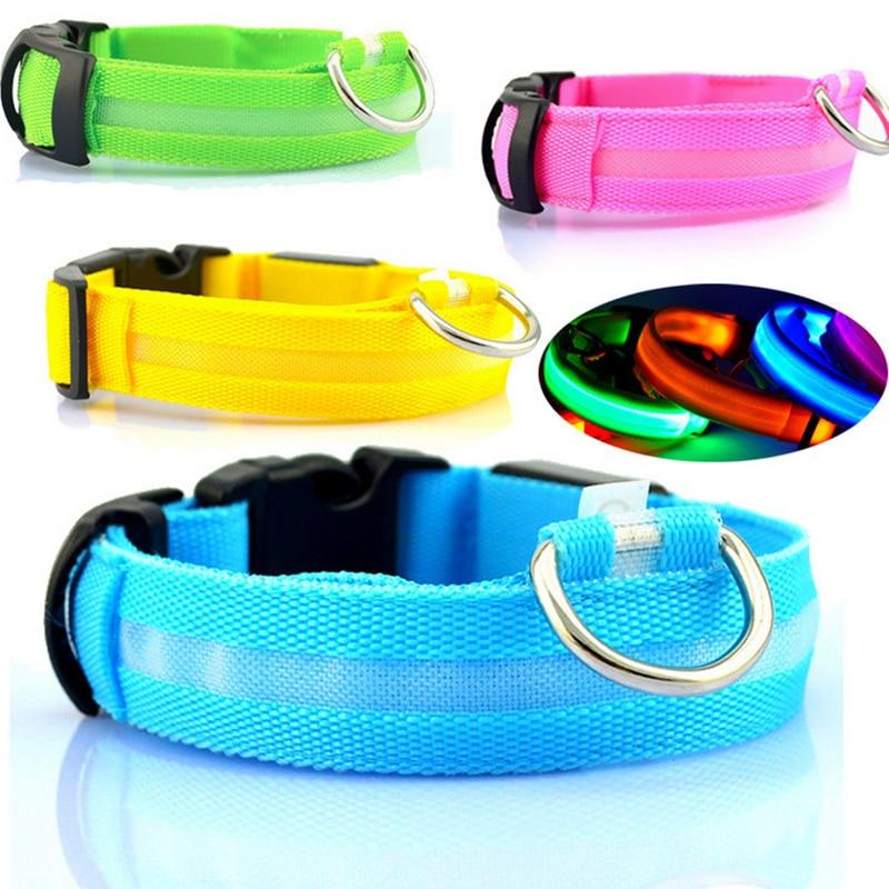 USB Rechargeable LED Dog Collar for Enhanced Visibility