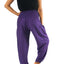 Purple Boho Harem Pants for Women