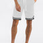 Shorts actifs de basketball rayés pour hommes