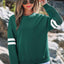 Sudadera Oversized con Rayas Universitarias y Hombros Caídos