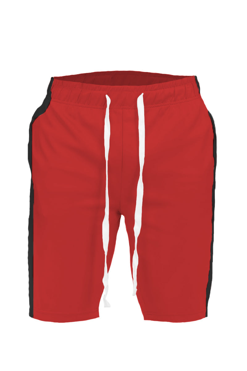 Pantalones Cortos Jogger de Raya Simple