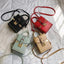Bolso de cuero cruzado elegante para mujeres