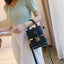 Bolso de cuero cruzado elegante para mujeres