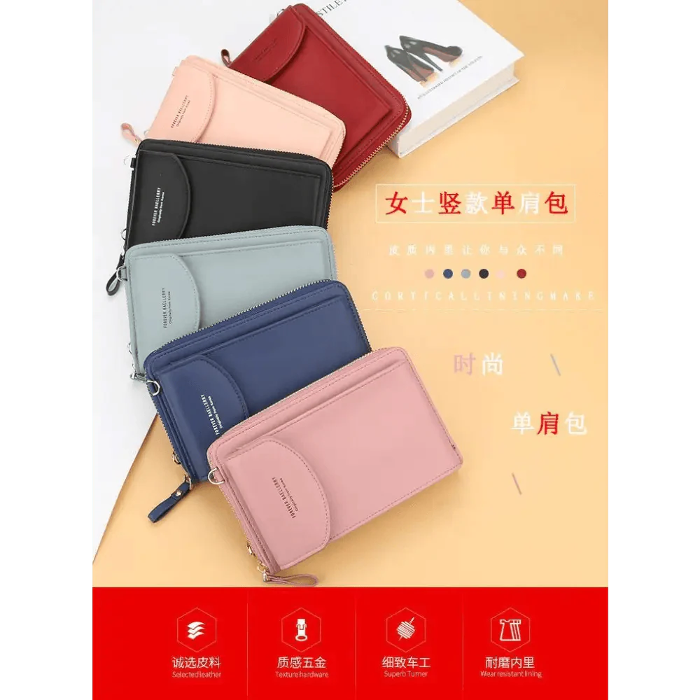 Elegant Crossbody Bag for Women - Versatile Clutch & Messenger