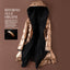 Premium Irregular Mid-Length Glossy Down Jacket for Women
