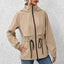 Chaqueta con capucha deportiva exterior impermeable premium