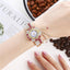 Montre Bracelet en Rhinestones de Luxe pour Femmes
