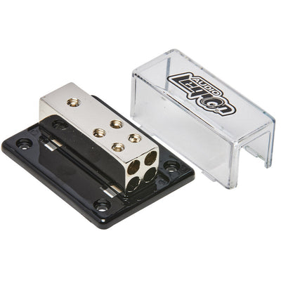 Audio Legion AL-DB4 | 4 Gauge to Quad 8 Gauge Power Distribution Block - Korvel